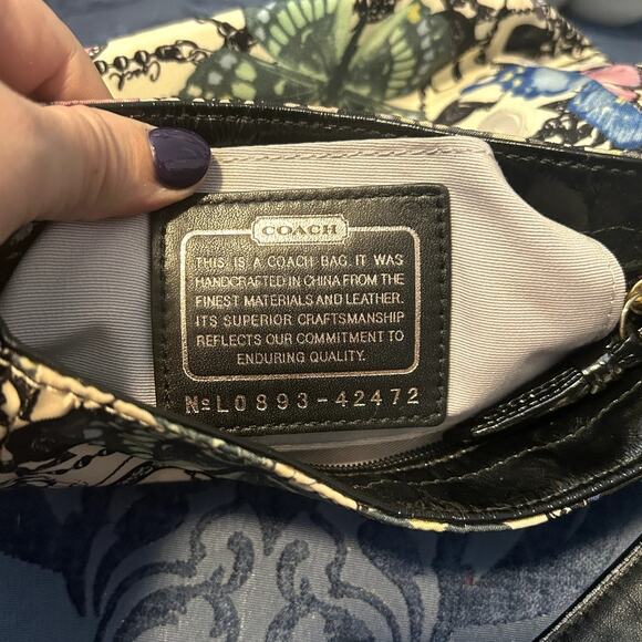 Coach Carley Limited Edition Vintage Butterfly Bag - Picture 3 of 7